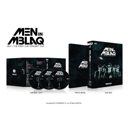 DVD / MBLAQ / MEN in MBLAQ 2011 THE 1st LIVE CONCERT DVD / SSBX-2513