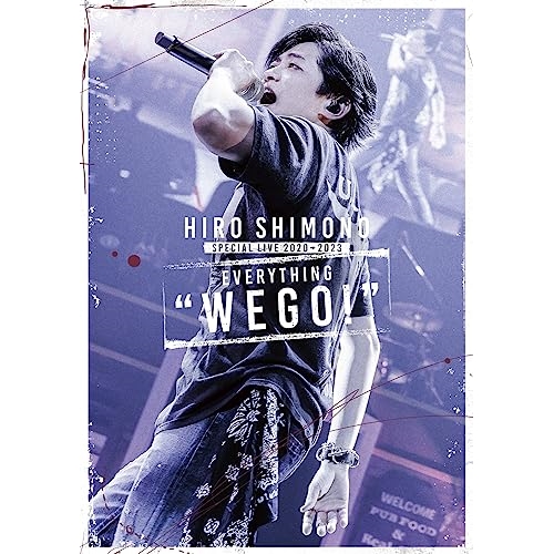 【送料無料】 DVD/アニメ/HIRO SHIMONO SPECIAL LIVE 2020→2023 EVERYTHING ”WE GO!”/PCBP-54608