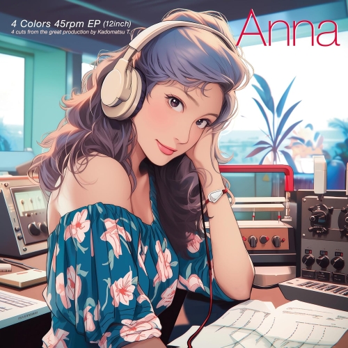 LP(30cm) / Anna / 4 Colors 45rpm EP (クリアサーモンピンク盤) / PCJA-147