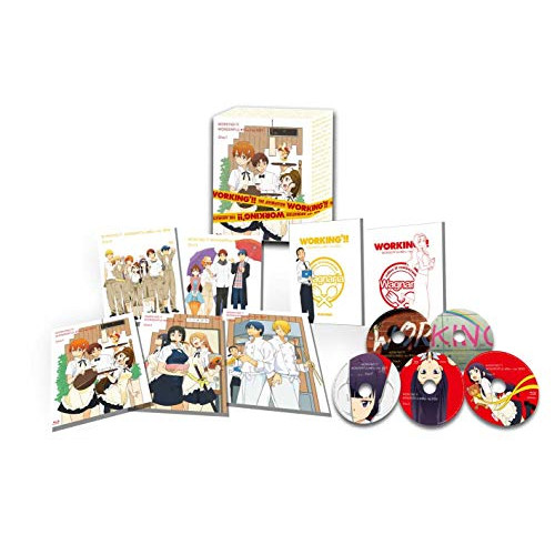 BD / TVアニメ / WORKING'!! WONDERFUL★Blu-ray BOX(Blu-ray) (本編ディスク3枚+特典ディスク2枚) (完全生産限定版) / ANZX-11521