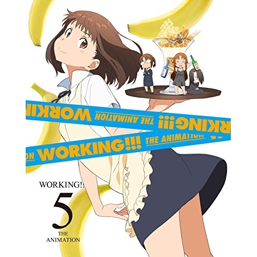 BD / TVアニメ / WORKING!!! 5(Blu-ray) (Blu-ray+CD) (完全生産限定版) / ANZX-11429