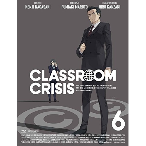【送料無料】 BD/TVアニメ/Classroom☆Crisis 6(Blu-ray) (Blu-ray+CD) (ライナーノーツ) (完全生産限定版)/ANZX-11561