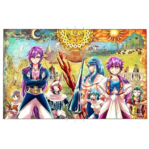 BD / TVアニメ / マギ シンドバッドの冒険 COMPLETE BOX(Blu-ray) (本編Blu-ray3枚+特典Blu-ray1枚+CD) (完全生産限定版) / ANZX-12361