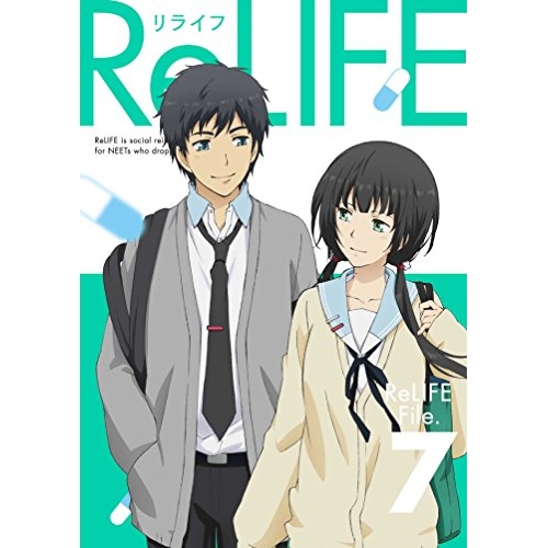 【送料無料】 BD/TVアニメ/ReLIFE File.7(Blu-ray) (本編Blu-ray+特典DVD) (完全生産限定版)/ANZX-12473