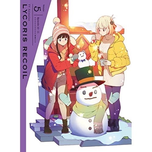 DVD / TVアニメ / リコリス・リコイル Volume:5 (DVD+CD) (完全生産限定版) / ANZB-15309
