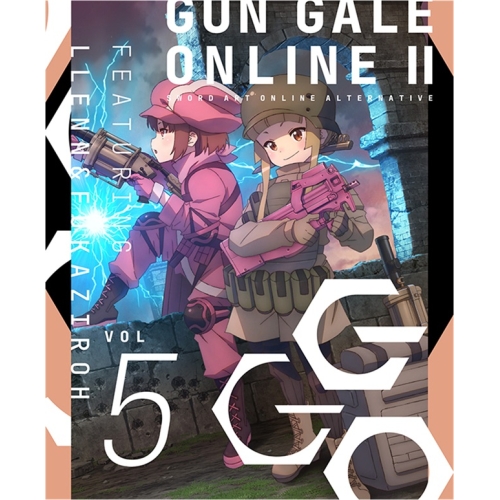 BD / TVアニメ / ソードアート・オンライン オルタナティブ ガンゲイル・オンラインII 5(Blu-ray) (Blu-ray+CD) (完全生産限定版) / ANZX-16859