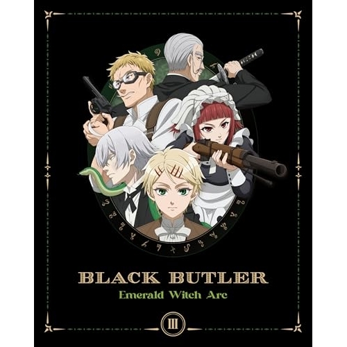 BD / TVアニメ / 黒執事 -緑の魔女編- III(Blu-ray) (Blu-ray+CD) (完全生産限定版) / ANZX-17847