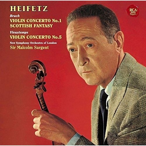 【送料無料】 CD/ヤッシャ・ハイフェッツ/ブルッフ:ヴァイオリン協奏曲第1番 スコットランド幻想曲 ヴュータン:ヴァイオリン協奏曲第5番 (Blu-specCD2)/SICC-30394