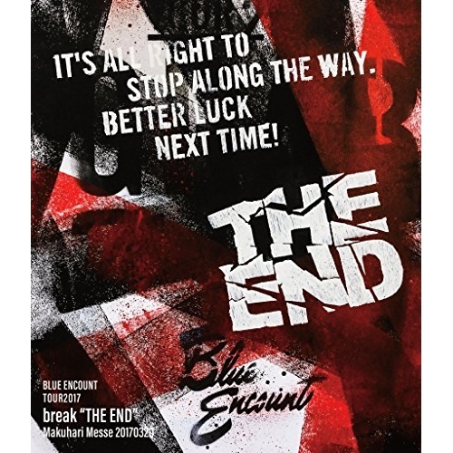 【送料無料】 BD/BLUE ENCOUNT/TOUR2017 break”THE END”Makuhari Messe 20170320(Blu-ray)/KSXL-247