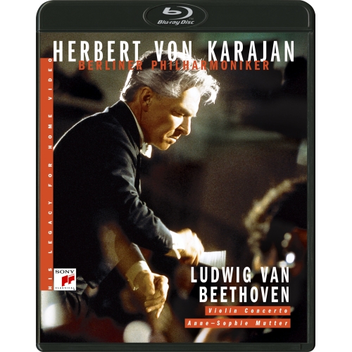 【送料無料】 BD/ヘルベルト・フォン・カラヤン/カラヤンの遺産 ベートーヴェン:ヴァイオリン協奏曲(Blu-ray)/SIXC-34