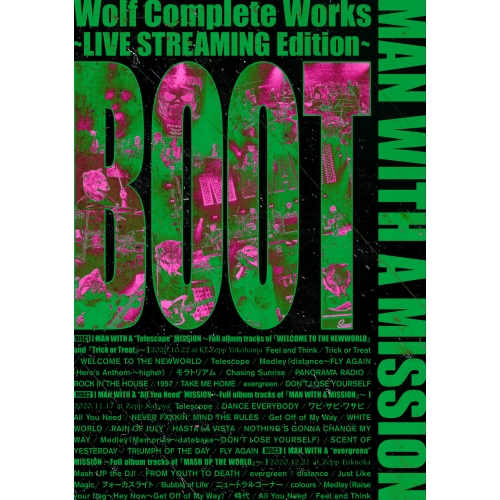DVD / MAN WITH A MISSION / Wolf Complete Works ～LIVE STREAMING Edition～ BOOT / SRBL-2010
