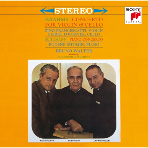 CD / ブルーノ・ワルター / ブラームス:ヴァイオリンとチェロのための二重協奏曲 シューマン:ピアノ協奏曲 (ハイブリッドCD) / SICC-10363