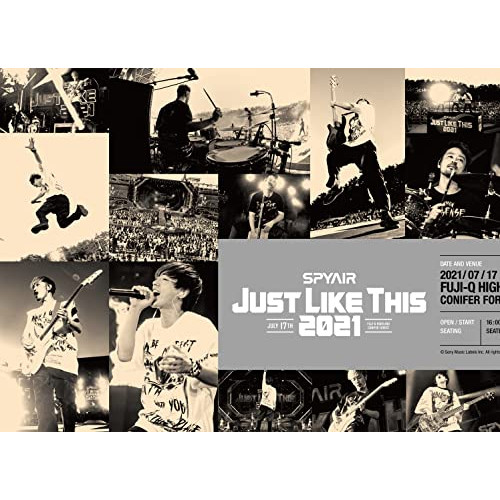 BD / SPYAIR / JUST LIKE THIS 2021(Blu-ray) (完全生産限定盤) / AIXL-158