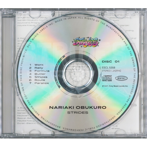 CD / 小袋成彬 / Strides / ESCL-5358