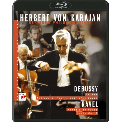 BD / ヘルベルト・フォン・カラヤン / カラヤンの遺産 ドビュッシー:交響詩「海」「牧神の午後への前奏曲」/ラヴェル:「ダフニスとクロエ」第2(Blu-ray) / SIXC-74