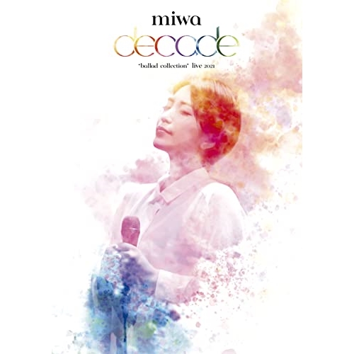 BD / miwa / miwa ”ballad collection” live 2021 ~decade~(Blu-ray) (Blu-ray+CD) / SRXL-378