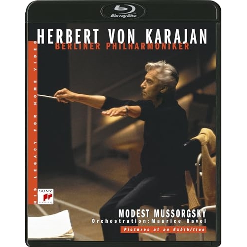 BD / ヘルベルト・フォン・カラヤン / カラヤンの遺産 ムソルグスキー(ラヴェル編曲):組曲「展覧会の絵」(Blu-ray) / SIXC-103