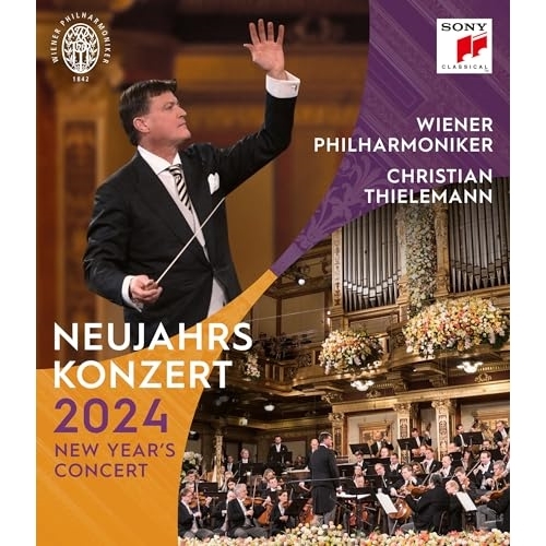 BD / クリスティアン・ティーレマン、ウィーン・フィルハーモニー管弦楽団 / ニューイヤー・コンサート2024(Blu-ray) (解説付) / SIXC-105