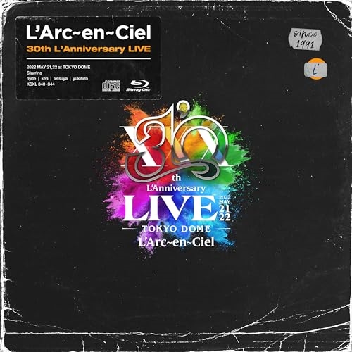 BD / L'Arc-en-Ciel / 30th L'Anniversary LIVE(Blu-ray) (2Blu-ray+2CD) (完全生産限定盤) / KSXL-340
