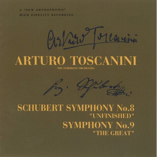 CD / アルトゥーロ・トスカニーニ / シューベルト:交響曲第8番「未完成」 第9番「ザ・グレイト」 (Blu-specCD2) / SICC-30859