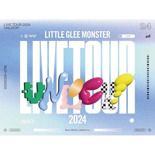 BD / Little Glee Monster / Little Glee Monster Live Tour 2024 ”UNLOCK!”(Blu-ray) (本編ディスク＋特典ディスク) (スリーブケース/豪華ライブフォトブック) (初回生産限定盤) / SRXL-546