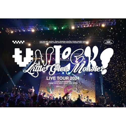 BD / Little Glee Monster / Little Glee Monster Live Tour 2024 ”UNLOCK!”(Blu-ray) (通常盤) / SRXL-548