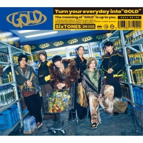 CD / SixTONES / GOLD (CD+DVD) (初回盤A) / SECJ-100