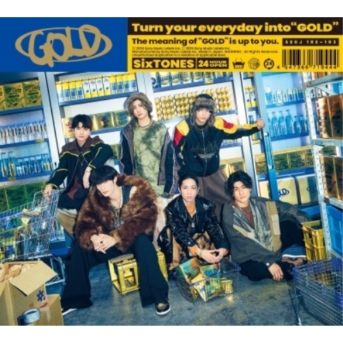 CD / SixTONES / GOLD (CD+Blu-ray) (初回盤B) / SECJ-102