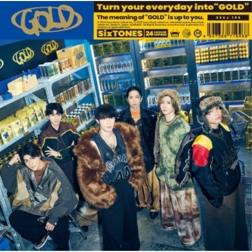 CD / SixTONES / GOLD (通常盤) / SECJ-106
