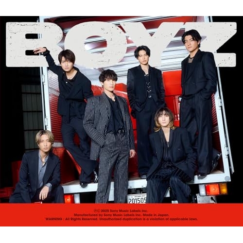 CD / SixTONES / BOYZ (CD+DVD) (初回盤B) / SECJ-123