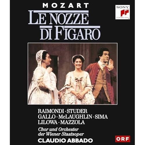 BD / クラウディオ・アバド / モーツァルト:歌劇「フィガロの結婚」(Blu-ray) / SIXC-116