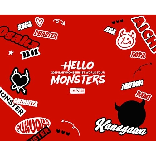 BD / BABYMONSTER / 1ST WORLD TOUR(HELLO MONSTERS) IN JAPAN ～2025.04.13 K-ARENA YOKOHAMA～(Blu-ray) / SRXL-613