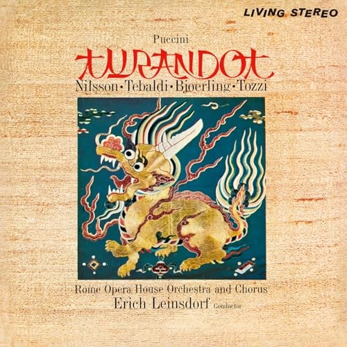 【送料無料】 CD/Erich Leinsdorf、Rome Opera House Orchestra & Chorus、Birgit Nilsson/プッチーニ:歌劇「トゥーランドット」(全...
