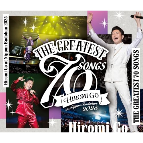 【送料無料】 CD/郷ひろみ/Hiromi Go at Nippon Budokan 2025 ”THE GREATEST 70 SONGS”/SRCL-13680