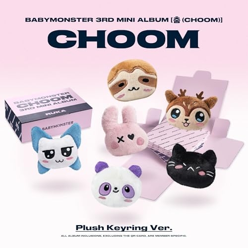 【送料無料】 ROM/BABYMONSTER/(CHOOM) (ROM/フラッシュメモリ) (アウトボックス 1個) (完全生産限定盤/Plush Keyring Ver.-ASA-/輸入盤国内...