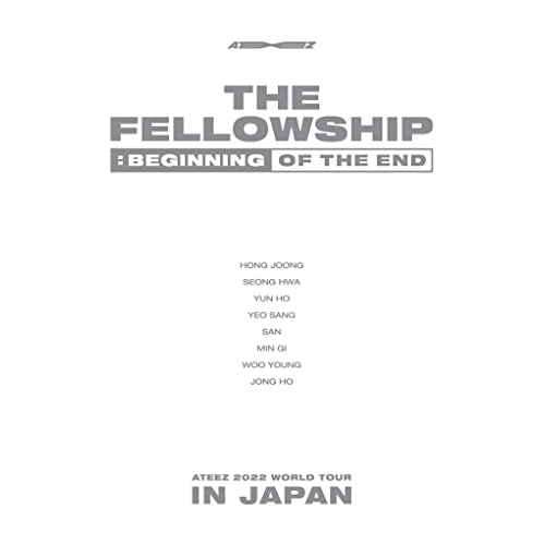 BD / ATEEZ / ATEEZ 2022 WORLD TOUR(THE FELLOWSHIP : BEGINNING OF THE END) IN JAPAN(Blu-ray) / COXA-1303