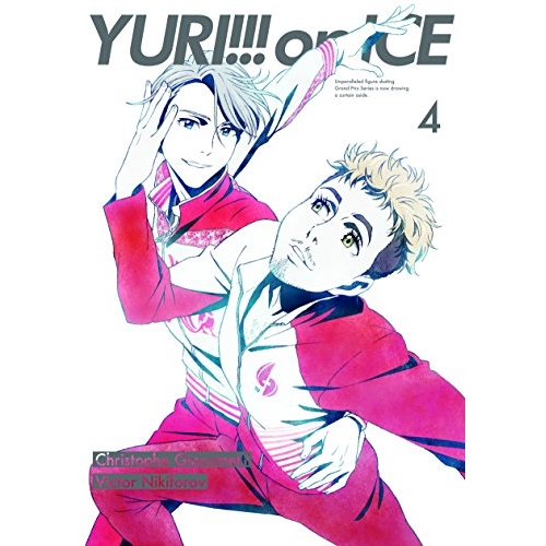 BD / TVアニメ / ユーリ!!! on ICE 4(Blu-ray) (Blu-ray+CD) / EYXA-11240