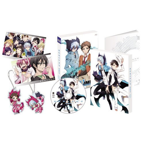 【送料無料】 BD/TVアニメ/SERVAMP-サーヴァンプ- 第1巻(Blu-ray)/MFXC-13