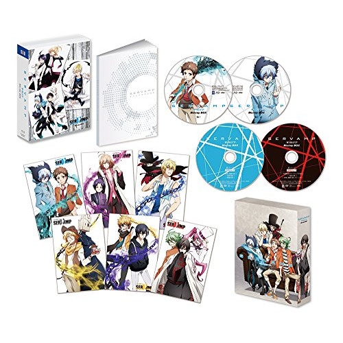 BD / TVアニメ / SERVAMP-サーヴァンプ- Blu-ray BOX(Blu-ray) (本編Blu-ray2枚+特典DVD2枚) (本編284分+DVD特典231分) / MFXC-9001