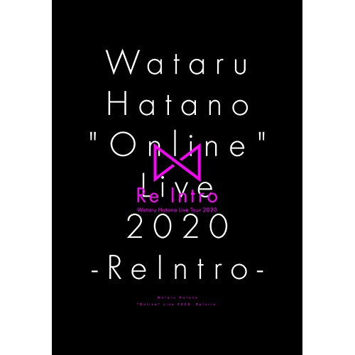 DVD / 羽多野渉 / Wataru Hatano ”Online” Live 2020 -ReIntro- Live DVD / EYBA-13182