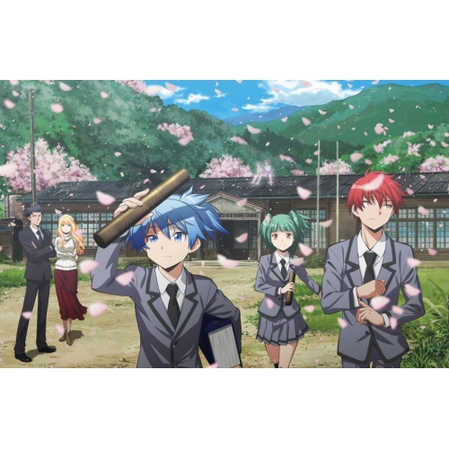 【送料無料】 BD/TVアニメ/アニメ 暗殺教室 10th anniversary COMPLETE BOX 下巻(Blu-ray) (初回生産限定盤)/EYXA-14875