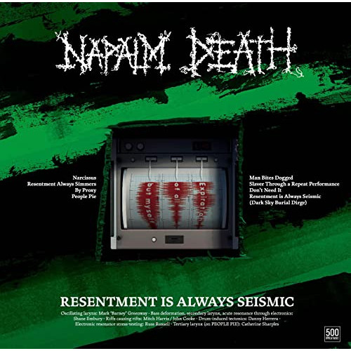 CD / NAPALM DEATH / RESENTMENT IS ALWAYS SEISMIC - a final throw of throes (解説歌詞対訳付) / QATE-10136