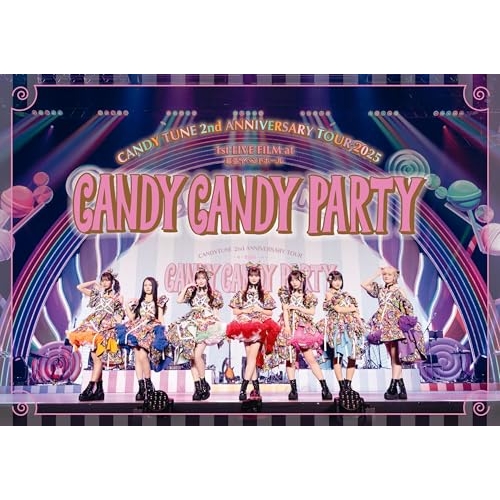 【送料無料】 BD/CANDY TUNE/1st LIVE FILM at 幕張イベントホール CANDY TUNE 2nd ANNIVERSARY TOUR 2025「CANDY CANDY ...