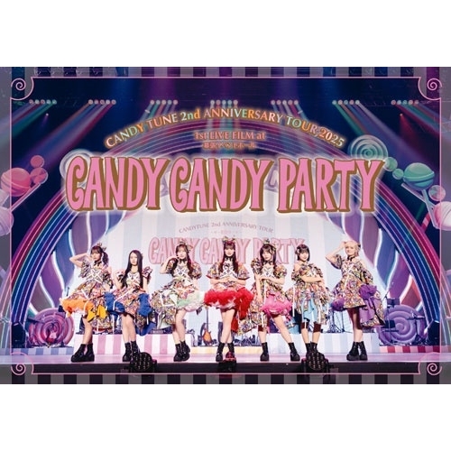 DVD / CANDY TUNE / 1st LIVE FILM at 幕張イベントホール CANDY TUNE 2nd ANNIVERSARY TOUR 2025「CANDY CANDY PARTY」 / KLC-20002