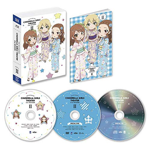 【送料無料】 BD/TVアニメ/アイドルマスター シンデレラガールズ劇場 3rd SEASON 第2巻(Blu-ray) (本編Blu-ray+特典DVD+CD)/MFXG-11