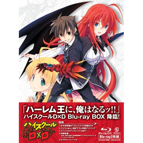 BD / TVアニメ / ハイスクールD×D Blu-ray BOX(Blu-ray) (解説付) / ZMAZ-9779