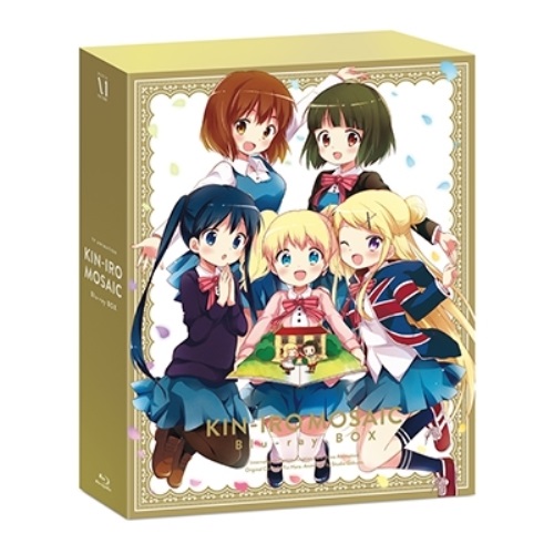 BD / TVアニメ / きんいろモザイク Blu-ray BOX(Blu-ray) (本編ディスク2枚+特典ディスク1枚) / ZMAZ-10884