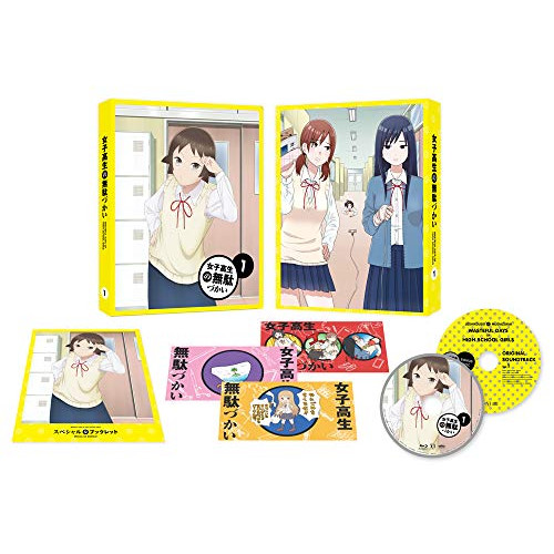 DVD / TVアニメ / 女子高生の無駄づかい Vol.1 / ZMBZ-13461
