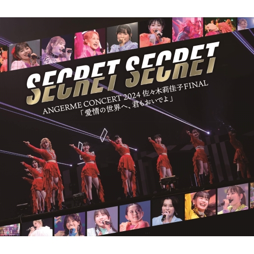 BD / アンジュルム / ANGERME CONCERT 2024 SECRET SECRET 佐々木莉佳子 FINAL 「愛情の世界へ、君もおいでよ」(Blu-ray) / HKXN-50128