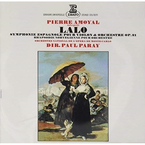【送料無料】 CD/ピエール・アモイヤル/ラロ:スペイン交響曲、ノルウェー狂詩曲 (解説付)/WPCS-13417